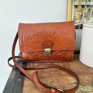 Patricia Nash embossed leather bag